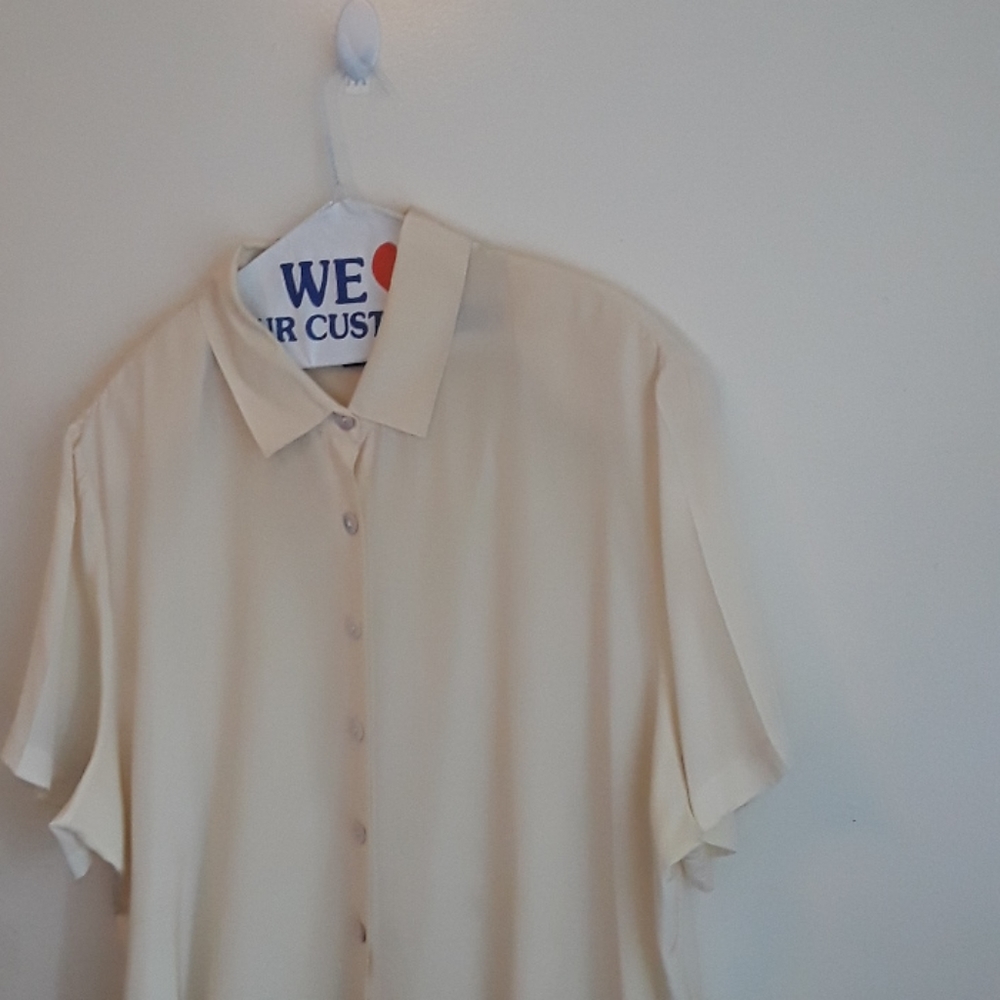Cream color blouse